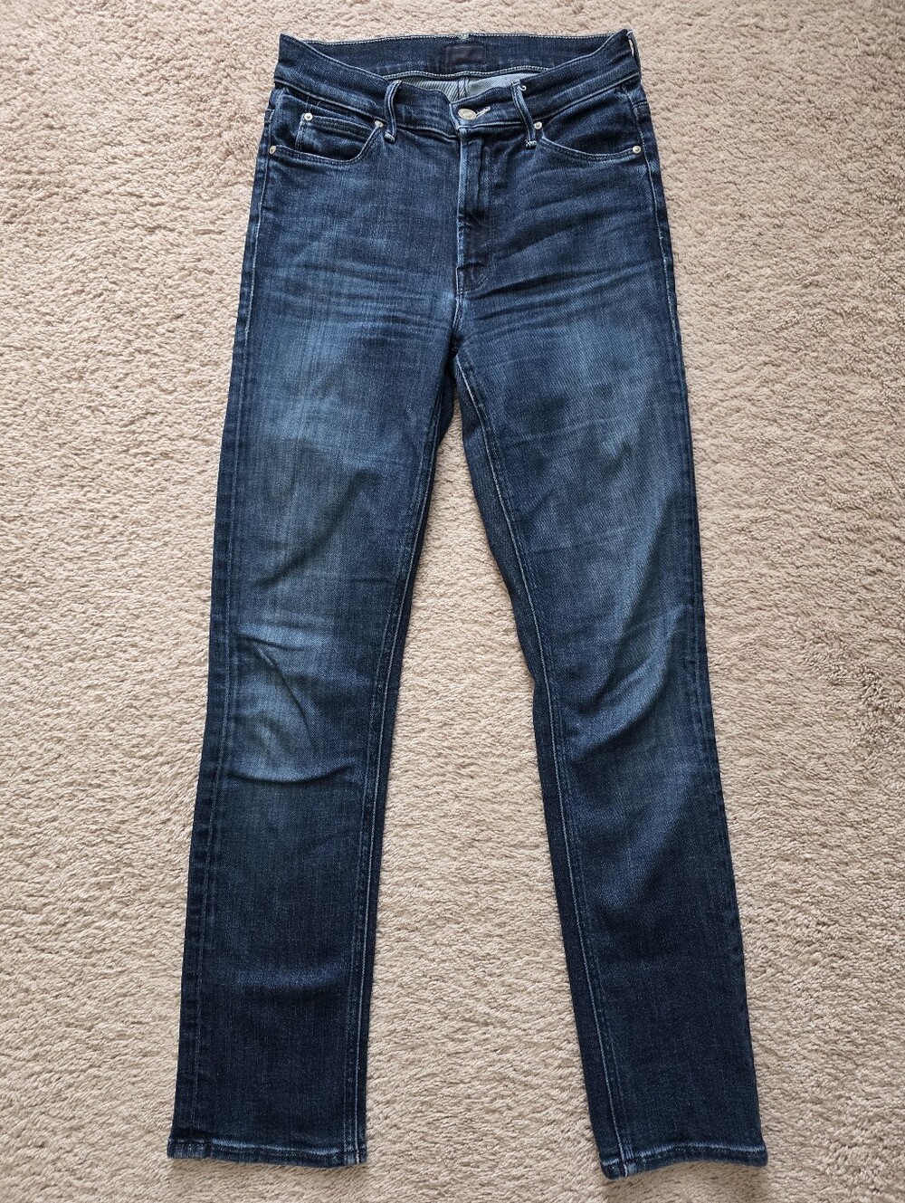MOTHER jeans The Mid rise Dazzler Ankle in Disco Dolls 24